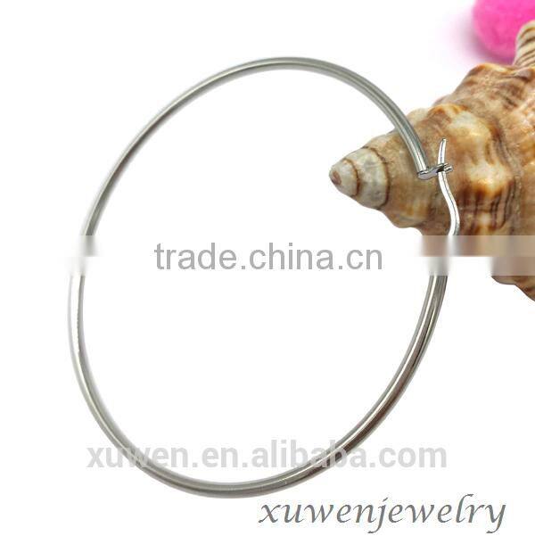 OEM stainless steel stick on earrings for adults