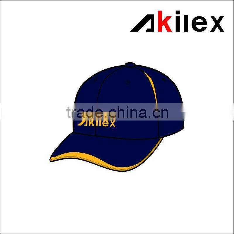 2014SPORT Cool Black Breathable latest design american baseball cap
