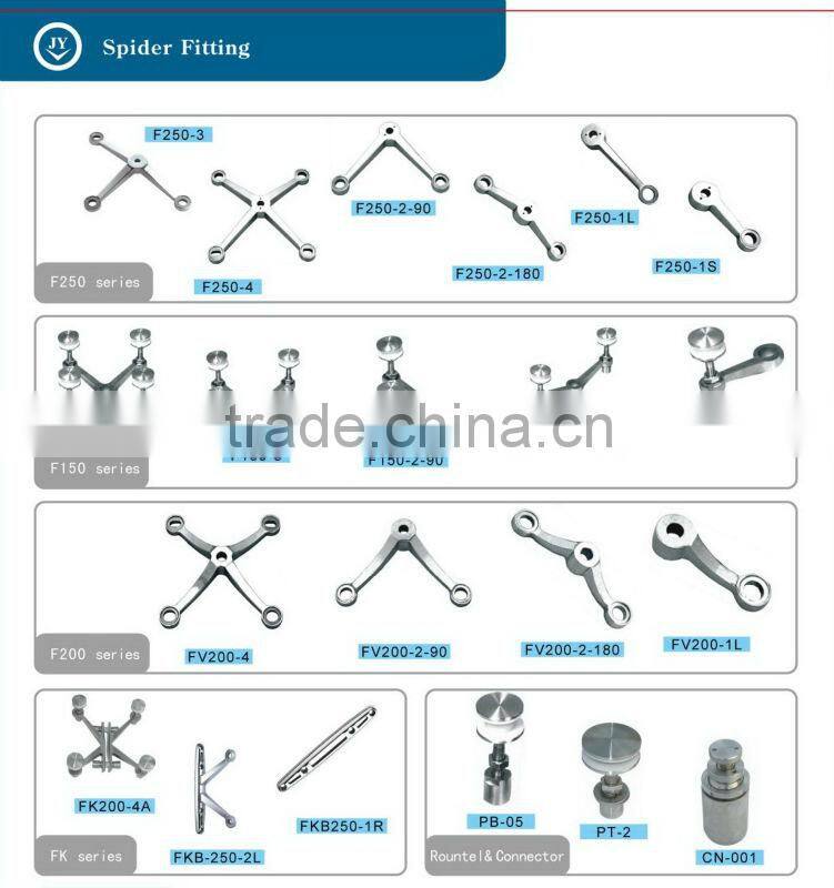 glass spider fitting installation