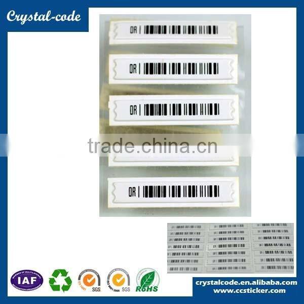 58KHz supermarket barcode anti theft label