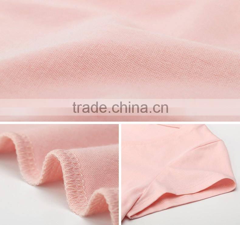 Custom Logo T Shirt Cotton kind of Knit Fabric T-Shirt Custom Print 2016