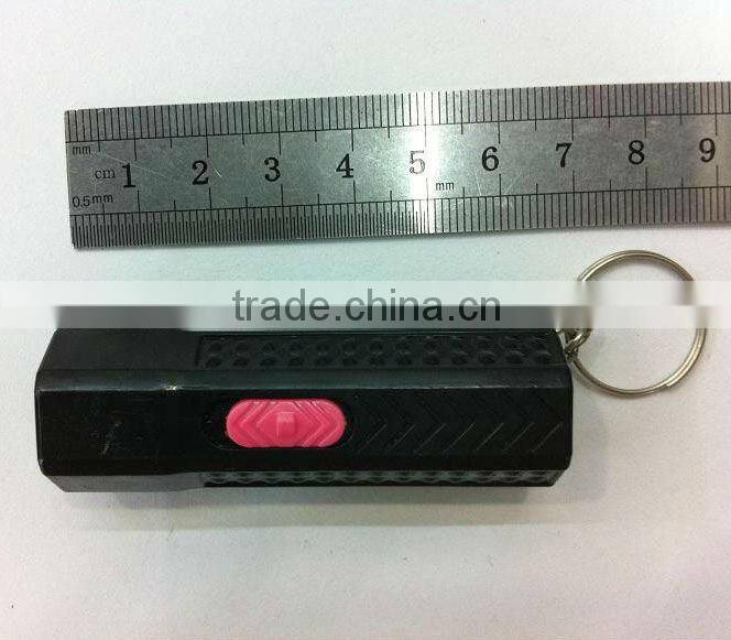 mini plastic keychains led torch