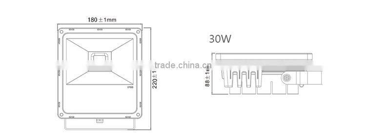 professional LED outdoor led flood light IP65 200w/150w flood lighting