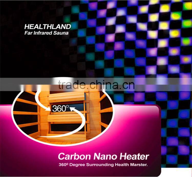 Healthland infrared lamp cheap portable carbon heater sauna