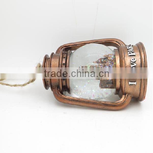 Creative design city led christmas ornaments