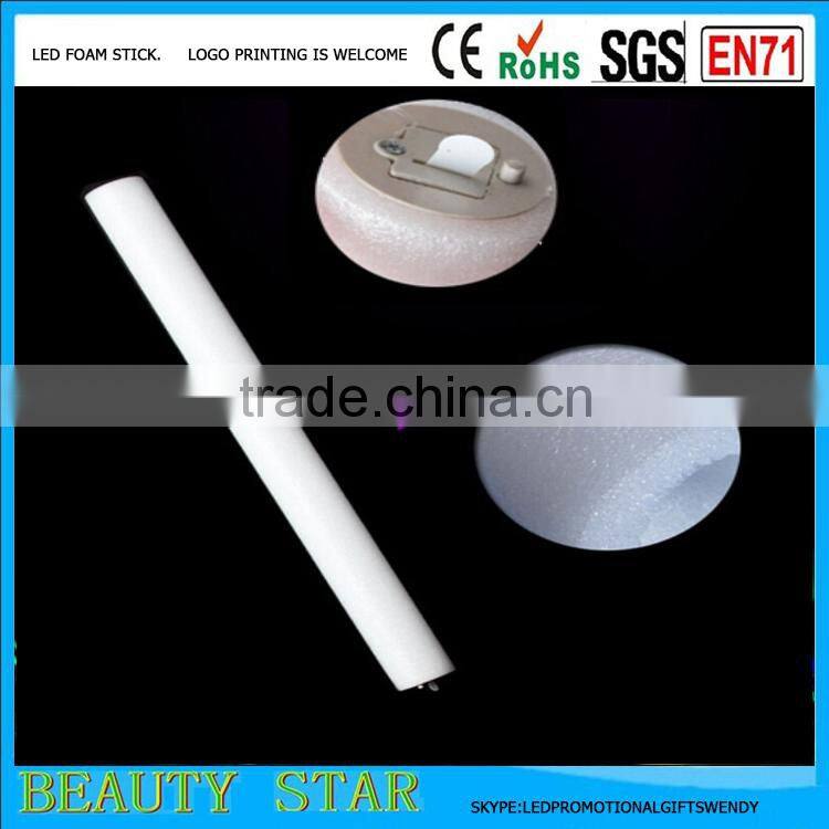 2016 Cheapest foam led stick,RGB foam led stick,wholesale cheering foam led stick for party,event,festival