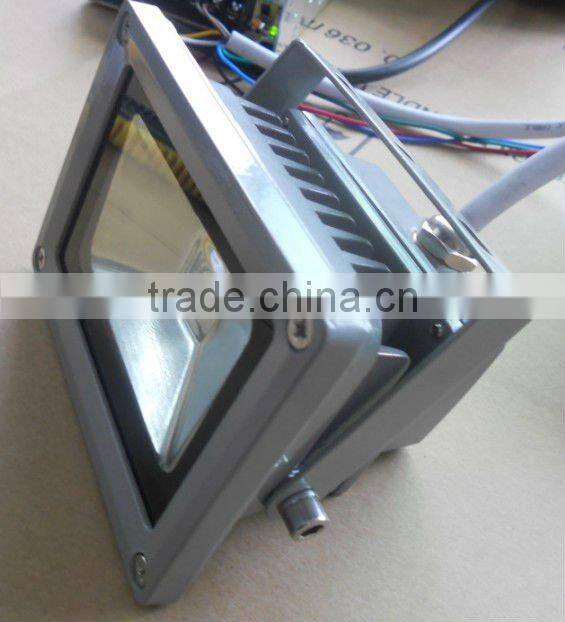 10W RGB DMX flood light,DC12V input