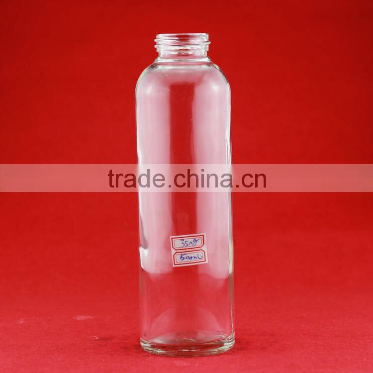 grey frosted glass bottle 750ml soda water glass bottle glass oil vinegar bottle