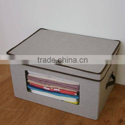 Cotton Canvas Closet Storage Chest