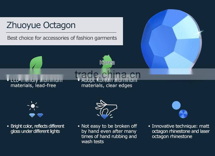 Top Class Lead Free Epxoy Fashion Heat Transfers Strass Motif