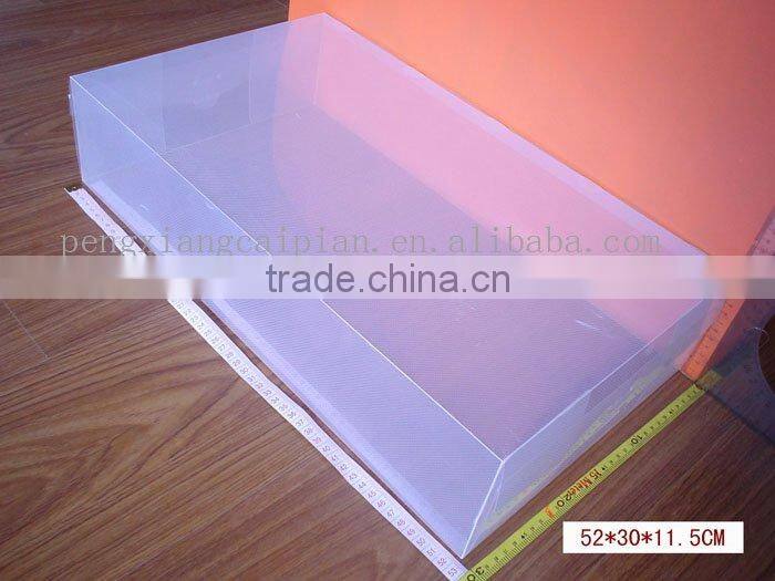 plastic pp shoe box with differnt size