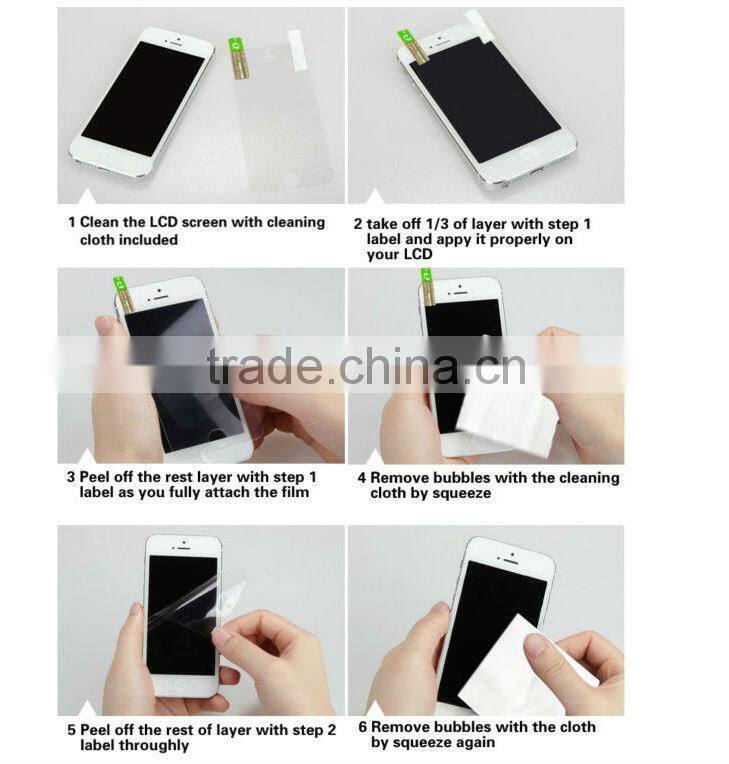 New arrival!!! 100% Right Size Tempered Glass Screen Protector for LG Nexus 5; Clear, Matte Screen Protector Manufacture