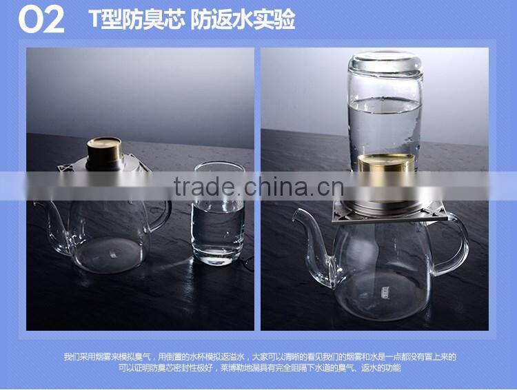 LABRAZE LE8504N washing machine copper wire drawing brass floor drains with connector