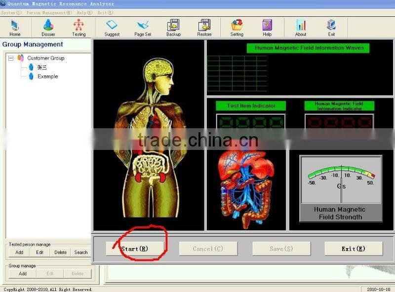 2013 Newest 90% Accurate Quantum Health Analyzer Meridian Health Analyzer