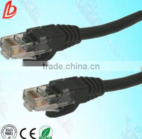 High speed CCA/CCS/Pure copper 24AWG UTP RJ45 cat5e patch cords,cat5 network cable