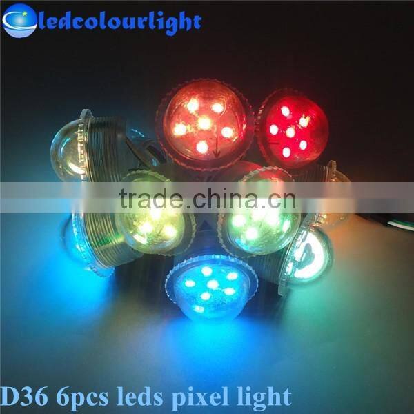 36mm LED pixel lights with 6PCS/9PCS leds