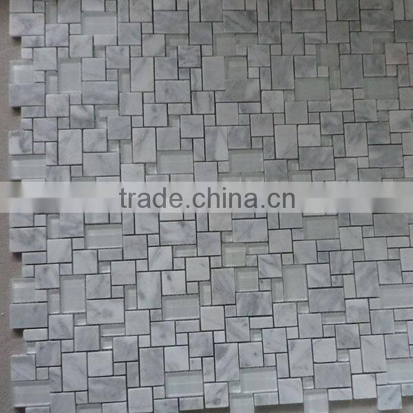 high quality home decor stone mosaic tile strip