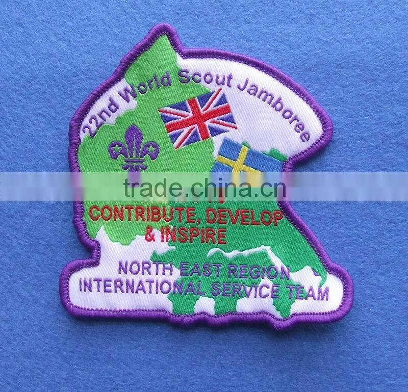 woven patch for clothing