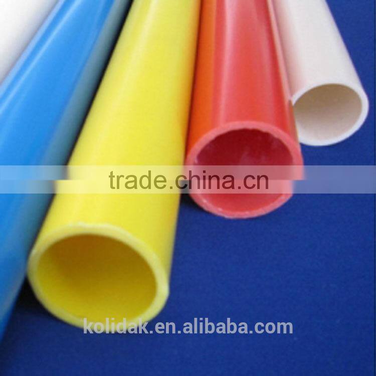 Colorful rigid PVC plastic pipe extrusions