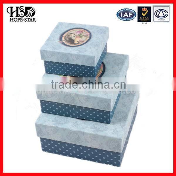 Factory Cheap high quality hard paperboard custom paper gift box for Apparel/clothing/garment box