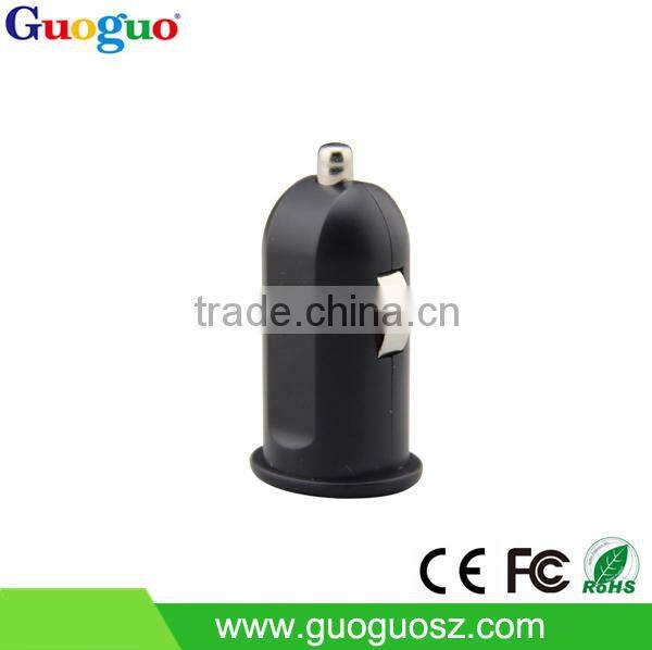 High Efficiency Car battery Charger, usb car charger CE ROHS for smart phone