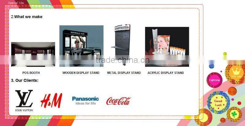 International brand cellphone showcase/Hot sale showcase