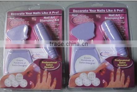 decorate your nails salon express for nail art stampin kit