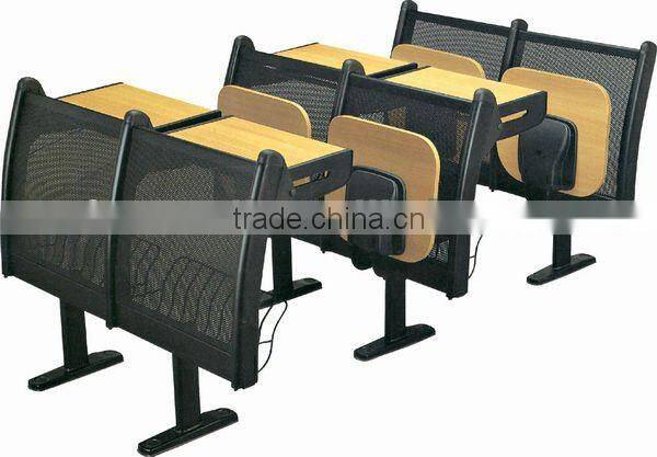 Steel Frame Foldable students study chair instituional furniture