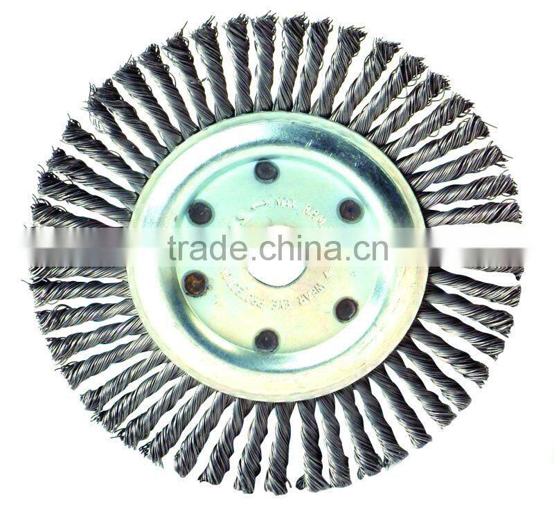 Twist Knot Circular Wire Brush - High Quality Wire