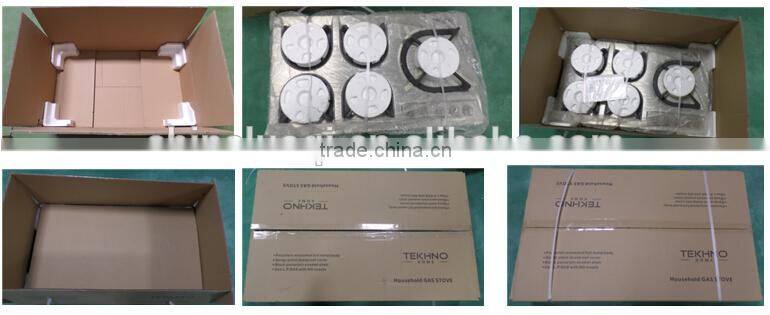 Electric Burner Indoor Gas Stove with Natural Gas/ LP Gas Stainless Top