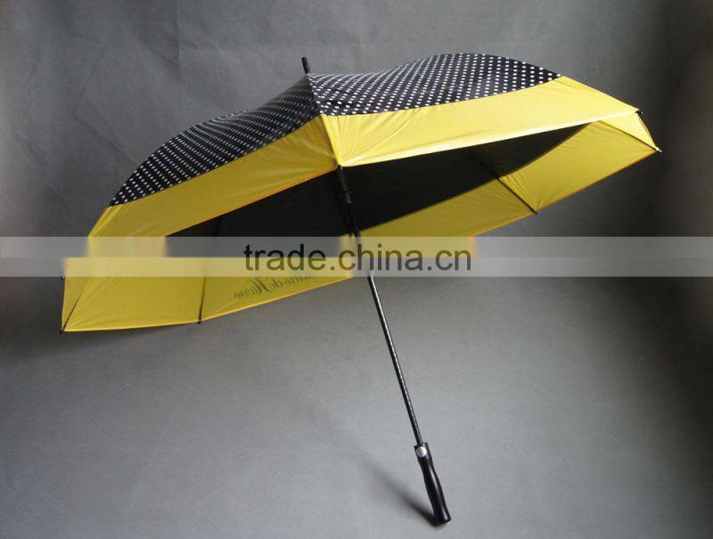 Transparent clear golf umbrella advertising golf umbrella big umbrella