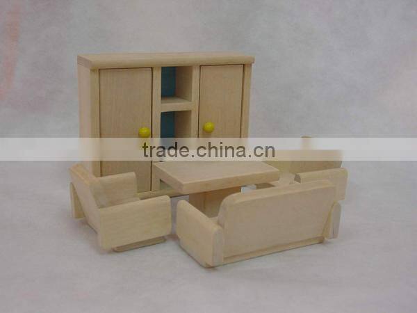 Wooden Toy lWooden Miniature Furniture