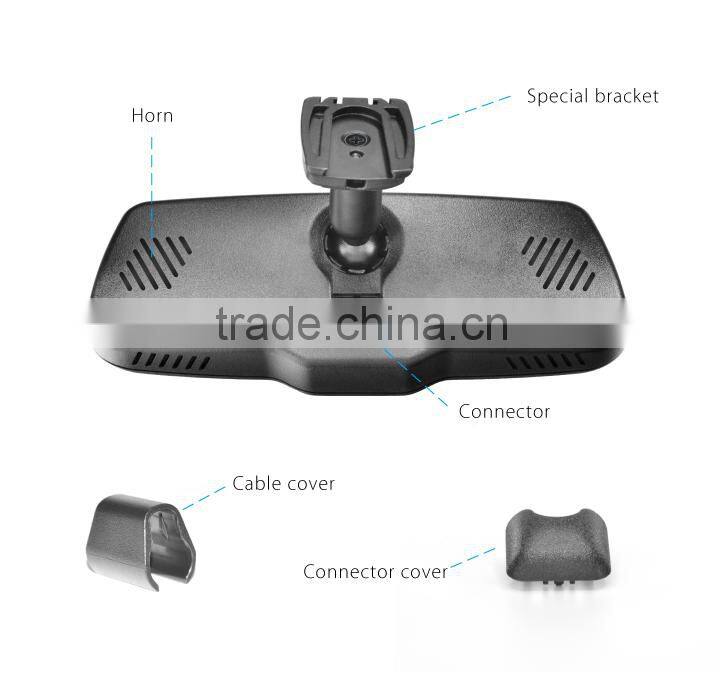 Germid Smart Rearview Mirror with Player and Wifi Mirror Link function