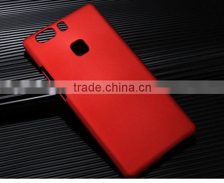 2016 Alibaba New Products Matte Frosted Shield Hard PC Plastic Back Cover Case For Huawei Ascend P9 Mobile Phone Cases