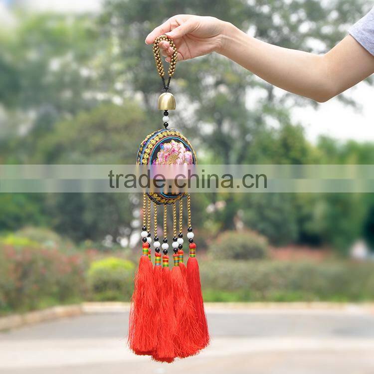 2015 new arrival round pendant cheap pendant for new house embroidery pendant
