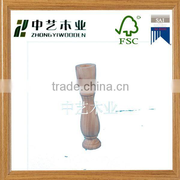 hot selling BSCI&BSCI christmas craft wooden candlestick glass candle gift holder