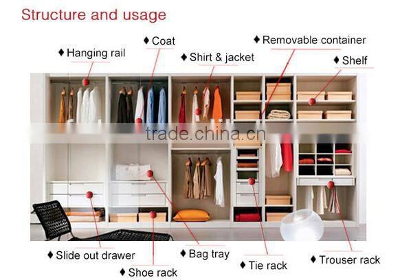 oak solid wood wardrobe design