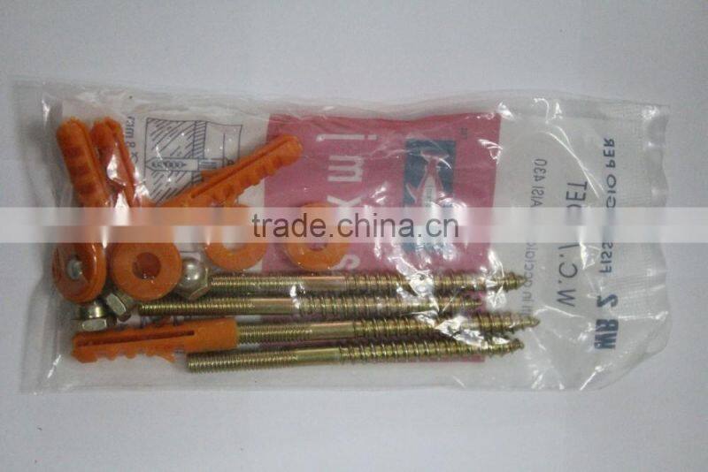 Wash Basin Screw Set Toilet fix Screw Sanitary Ware Screw