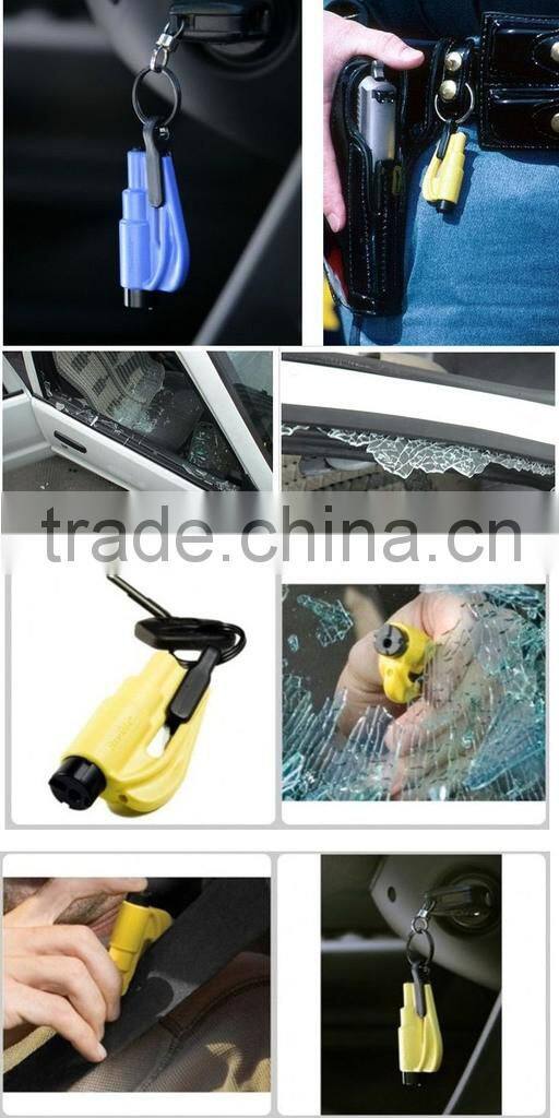 Hot sell mini emergency glass breaker keychain escape tool in car