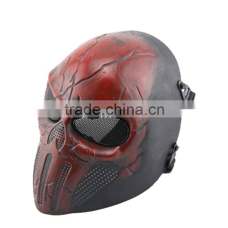 Wholesale outdoor CS field operation cosplay steel wire protective mask for hunting