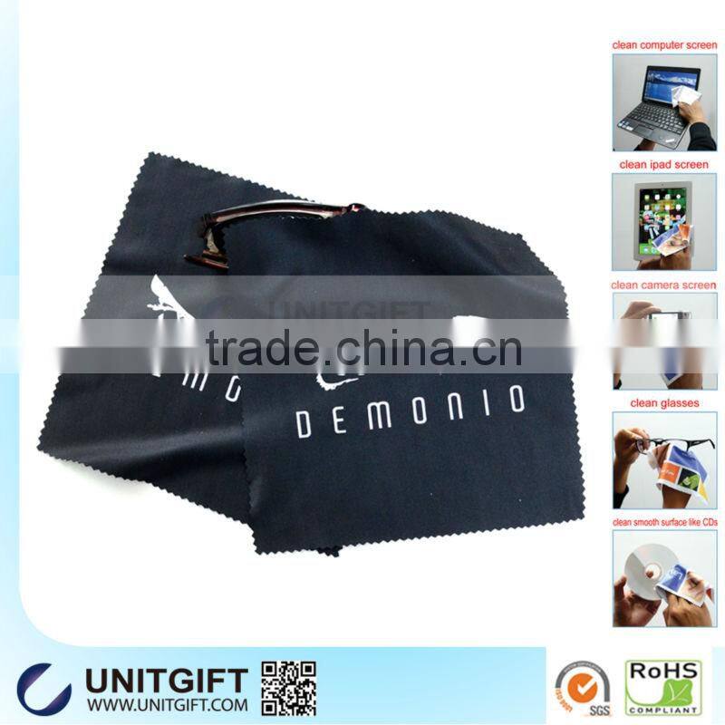 Customized optical microfiber cleaning magic cloth