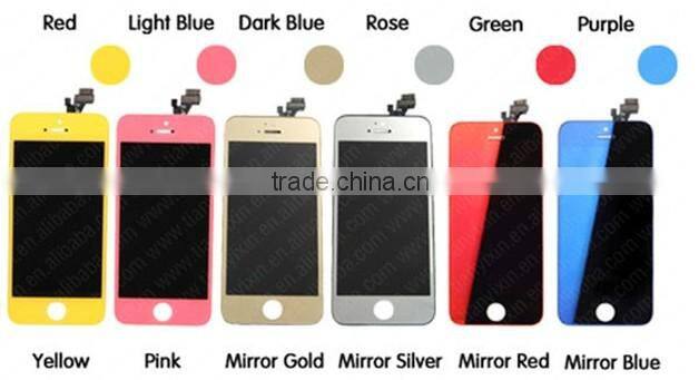 Colorful Digitizer Touch Screen Assembly with Colored Home Button for iPad MiniColorful Digitizer Touch Screen Assembly with Col