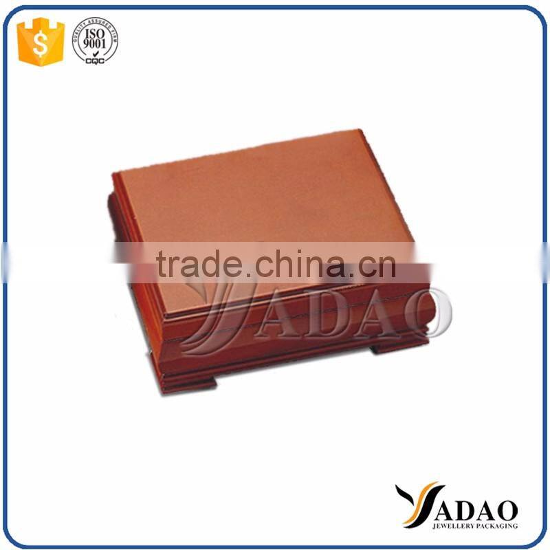 Wholesale cheap antique cherry wood box for jewelry velvet inside jewelry box supplier