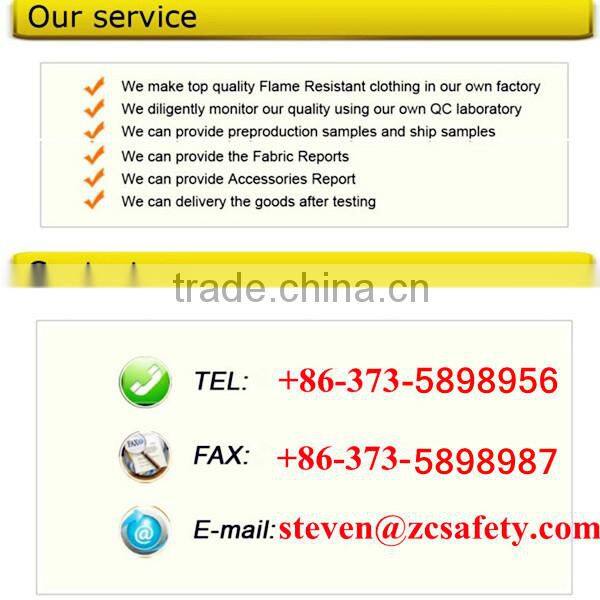 en 11611 11612 fire retardant protex fabric for worker suit