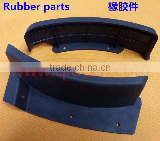 Custom Molded Oil Resistant NBR / High Temperature Viton / Food Grade Silicone / Weatherproof EPDM Rubber Part