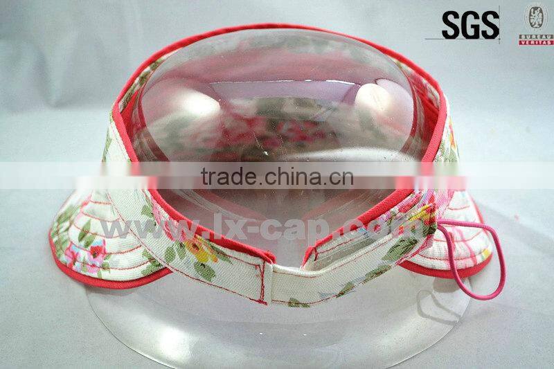 Breathable sports sun visor cap