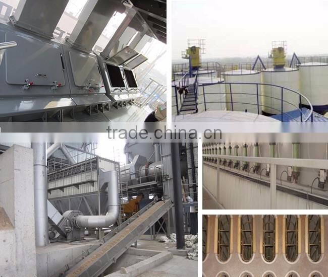 Good performance dry mortar machinery for construction with dust collection system