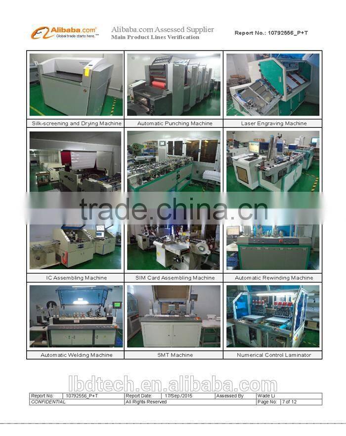 UHF RFID Tag RFID Label /UHF Blank RFID Label