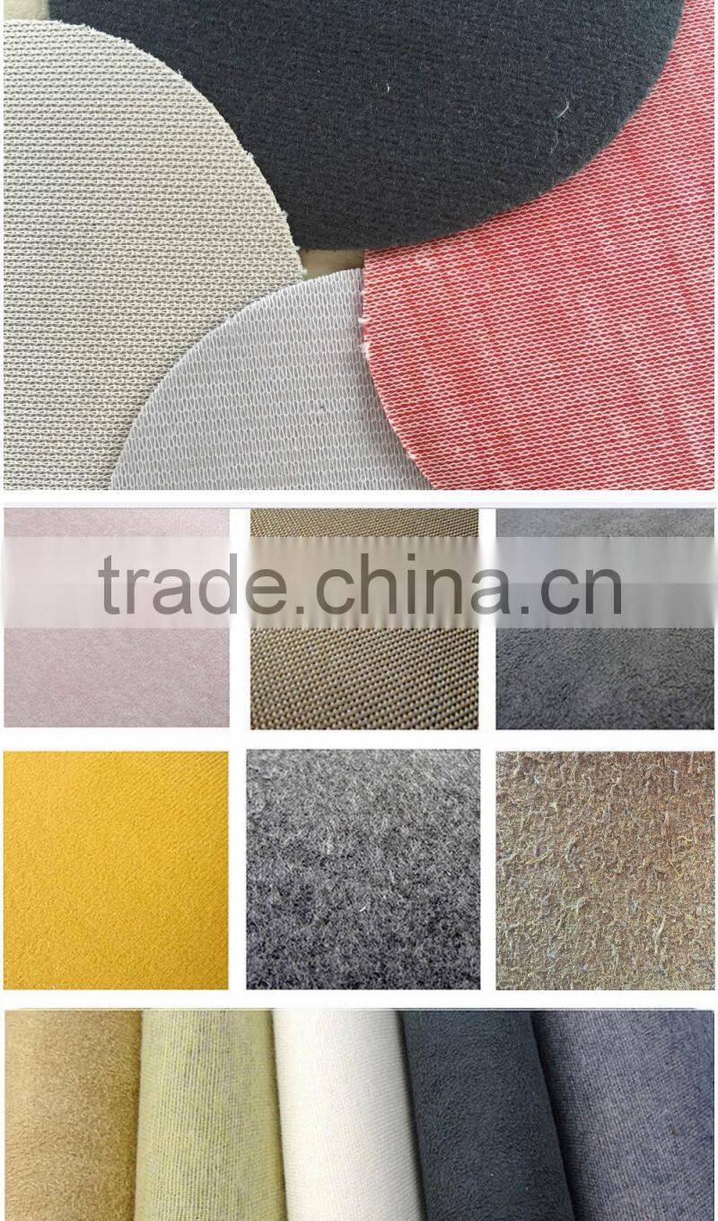 Embossed litchi synthetic PVC leather high quaker imitation leather for car seat faux leatherlity thic