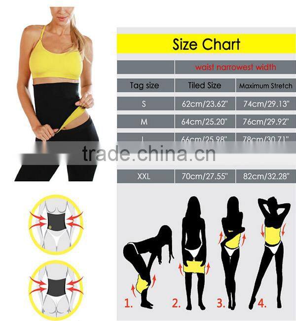 Hot Thermo Sweat Shapers Slimming Belt Sauna Waist Cincher Girdle for Weight Loss Women & Men